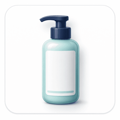 Lotion pump bottle icon.